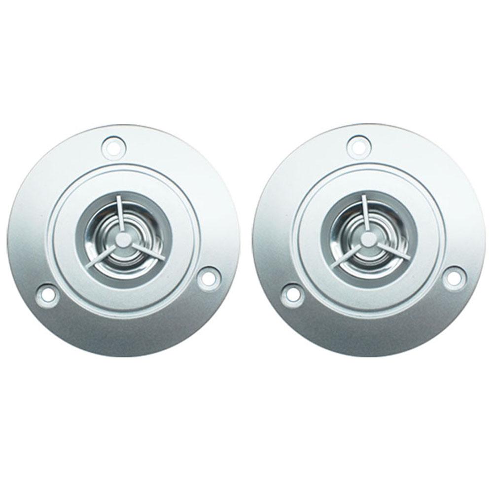 Tenghong 2 Chiếc 3 Inch 4Ohm 10W Âm Thanh Loa Treble Loa Stereo 74 Mm Tweeter Cho Rạp Hát Tại Nhà DIY Color: Silver