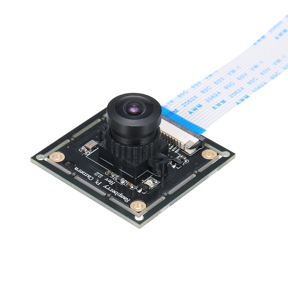 Máy ảnh mắt cá góc rộng 5M Pixel tương thích cho Raspberry Pi 3 Model B / B +