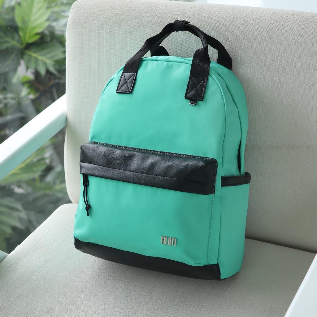 Balo học sinh, sinh viên thời trang unisex với chất dù cao cấp nhẹ bền - BOM