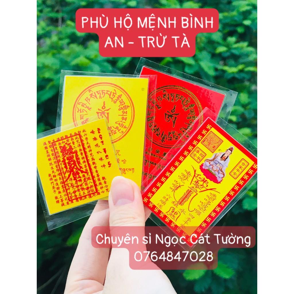 Linh phù giấy THÁI TUẾ, MẸ QUAN ÂM BÌNH AN, TRỪ TA nhiều mẫu ĐỂ BÓP VÍ ĐIỆN THOẠI - ĐÃ CHÚ