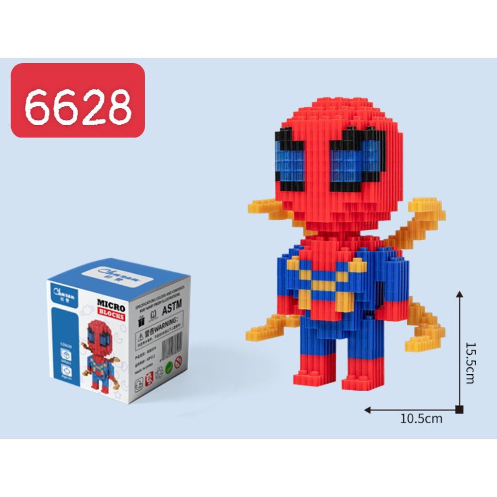 Lắp Ráp Xếp Hình Nanoblocks Siêu Anh Hùng - 1 hộp 1 con