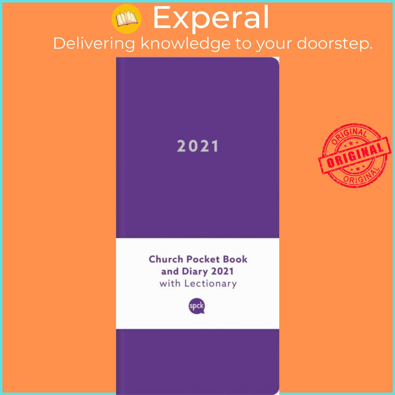 Sách - Church Pocket Book and Diary 2021 Purple by  (UK edition, paperback)