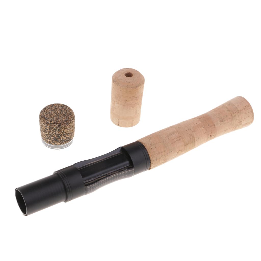 Fishing Rod Handle Grip Solid Wood Reel Seat Fishing Rod Repair Building Kit