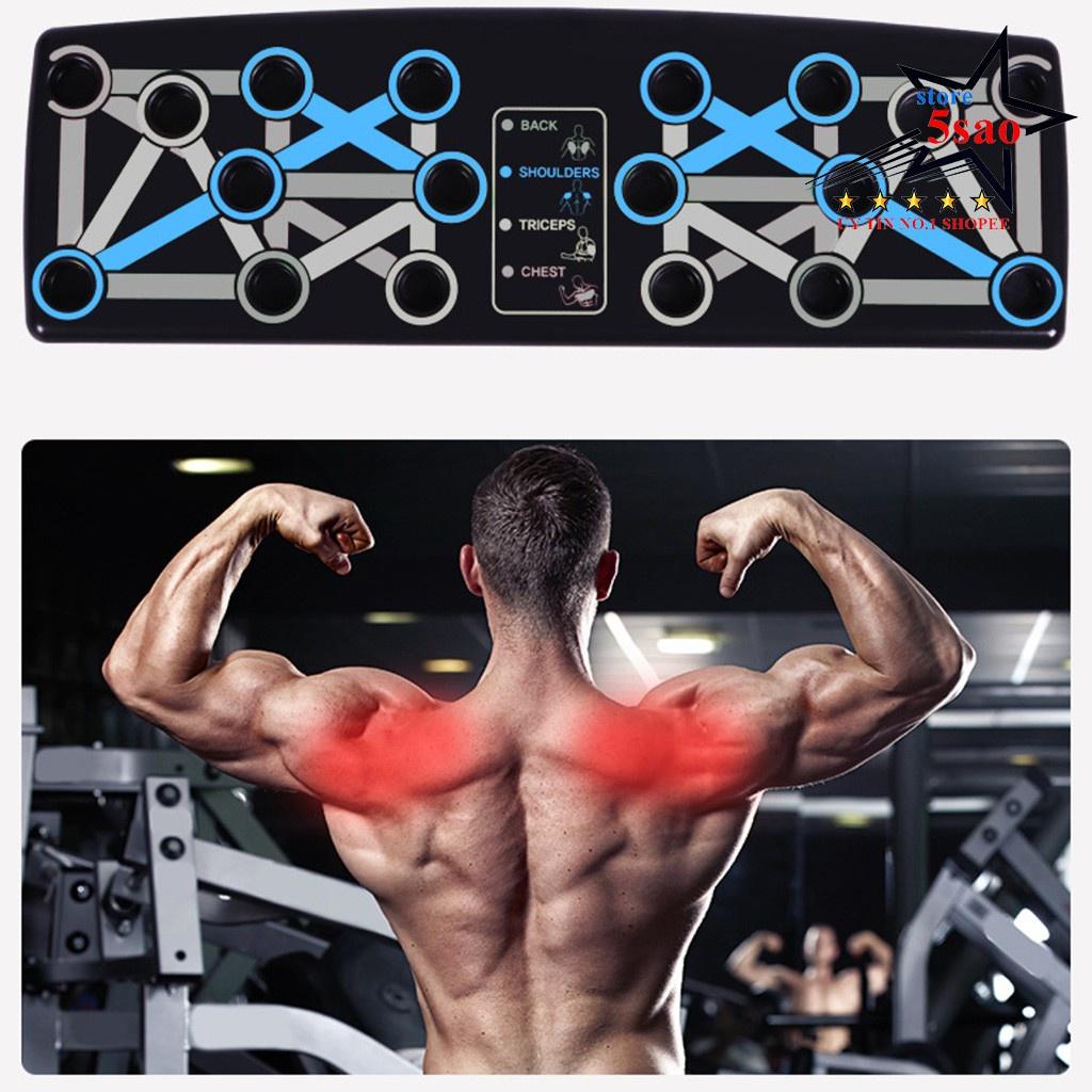 Bàn Tập Chống Đẩy Power Press Push Up Gym Tại Nhà Dụng Cụ Hít Đất Đa Năng 2021