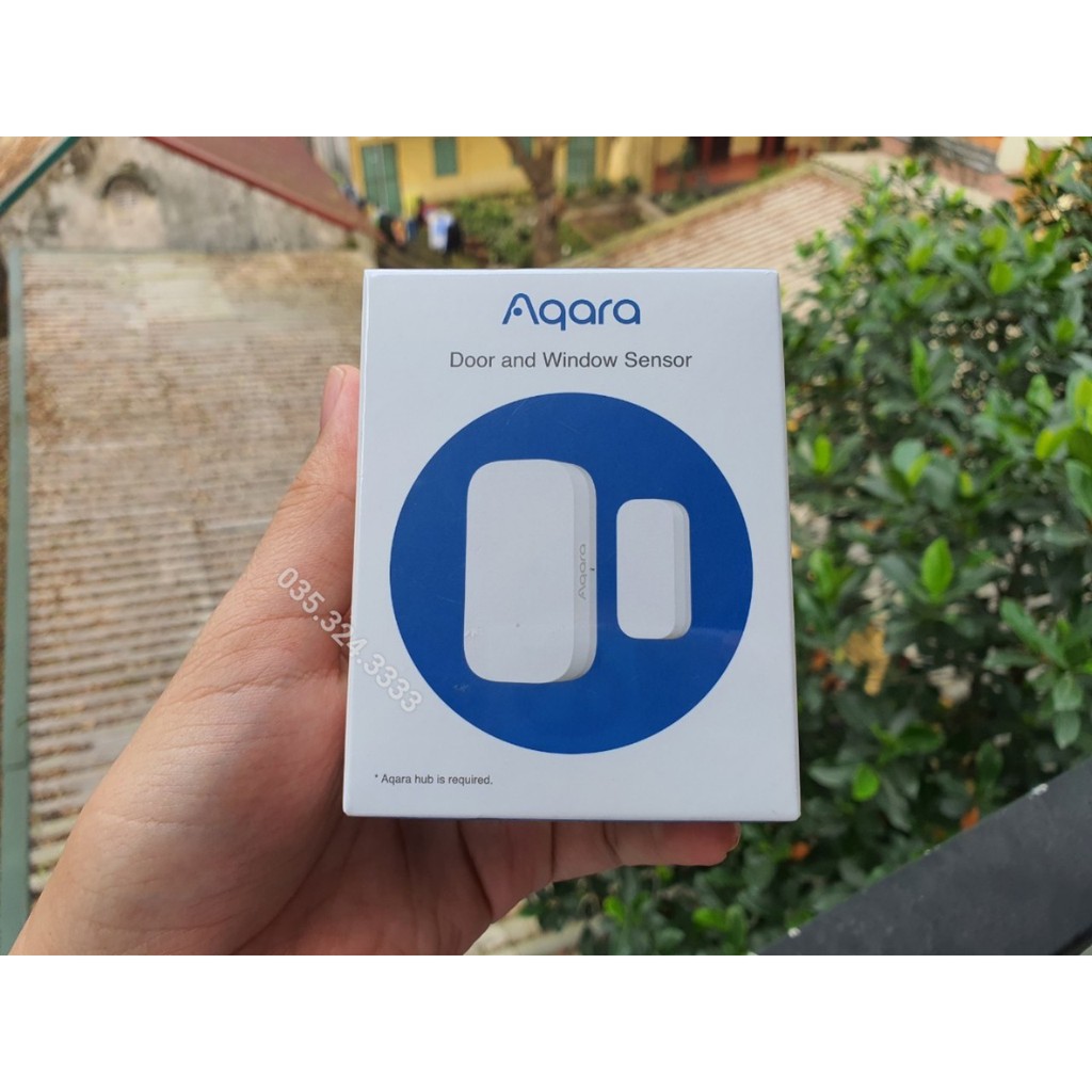 Cảm biến cửa Aqara Door Sensor - Tương thích Apple HomeKit - Bản Quốc Tế - Hàng Chính Hãng