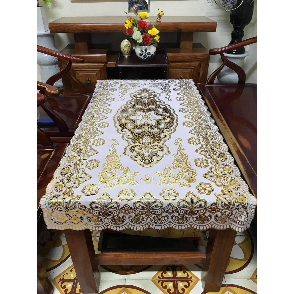 Khăn trải bàn 60x120cm Ren Hoa -