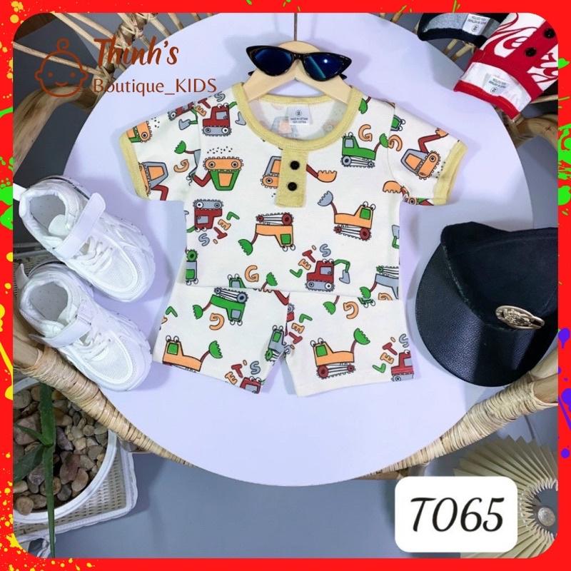 Set thun bé trai-Bộ thun cộc tay