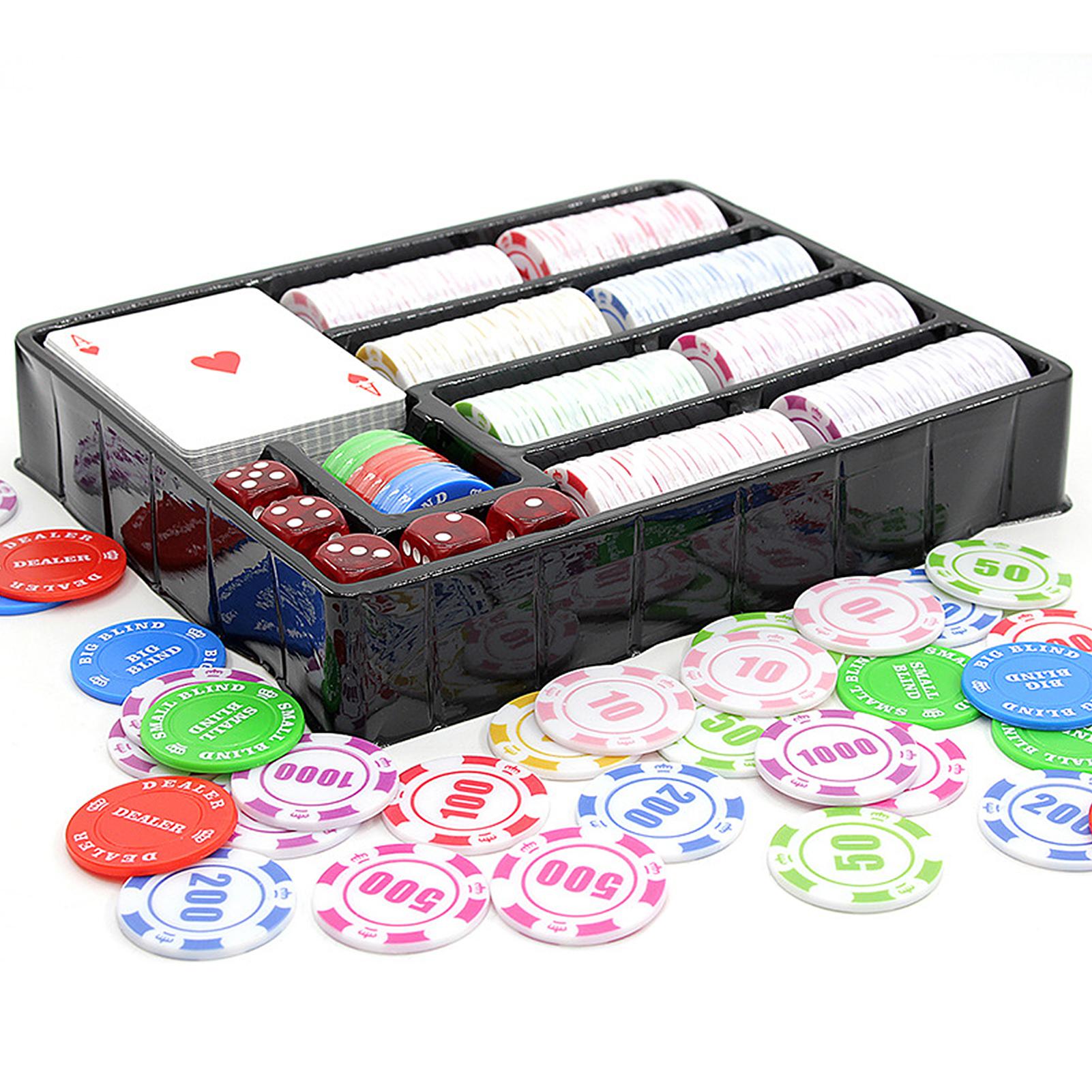 Bộ Bài Chơi Poker Đầy Đủ Dụng Cụ
