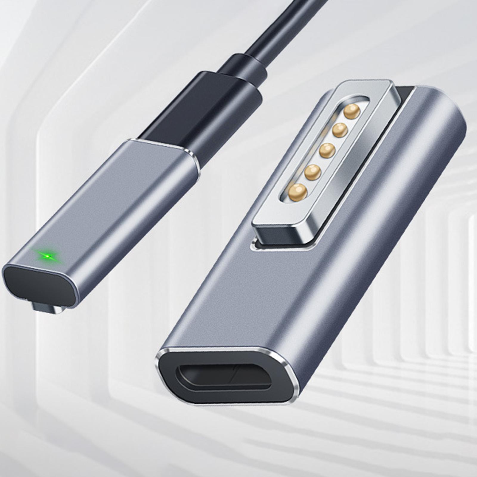 DC5521 to Magsaf1 Connector 5 Pins Support USB PD 100W Quick Charge