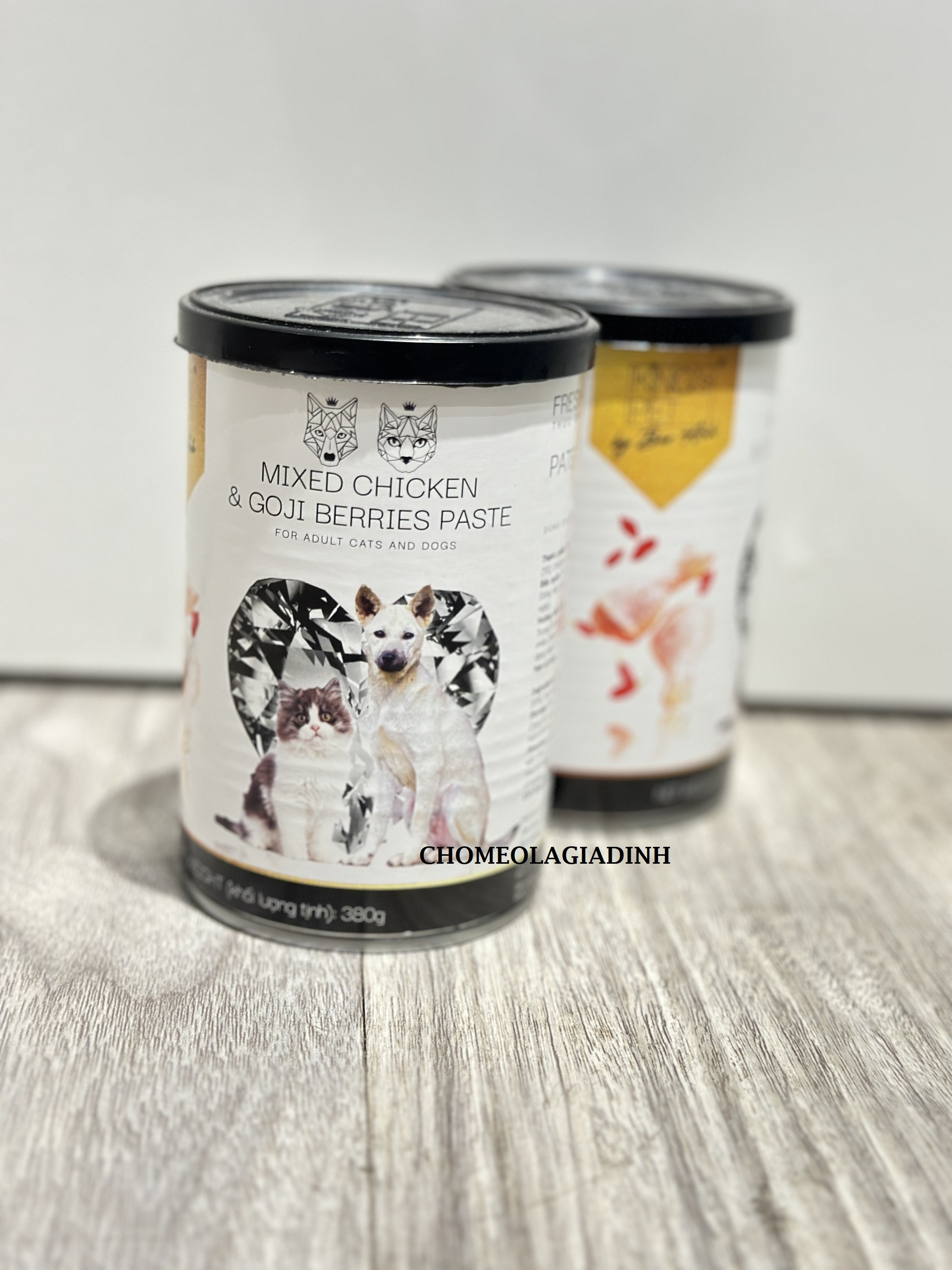 King's Pet Gà & Kỉ Tử - Pate Lon 380Gr