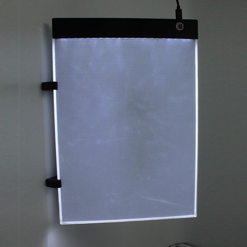 Phong cách mới nhất A4A3A2 bảng sao chép LED bảng sao chép sao chép thông qua bảng viết phác thảo bảng vẽ sơn kim cương hoạt hình thư pháp sao chép