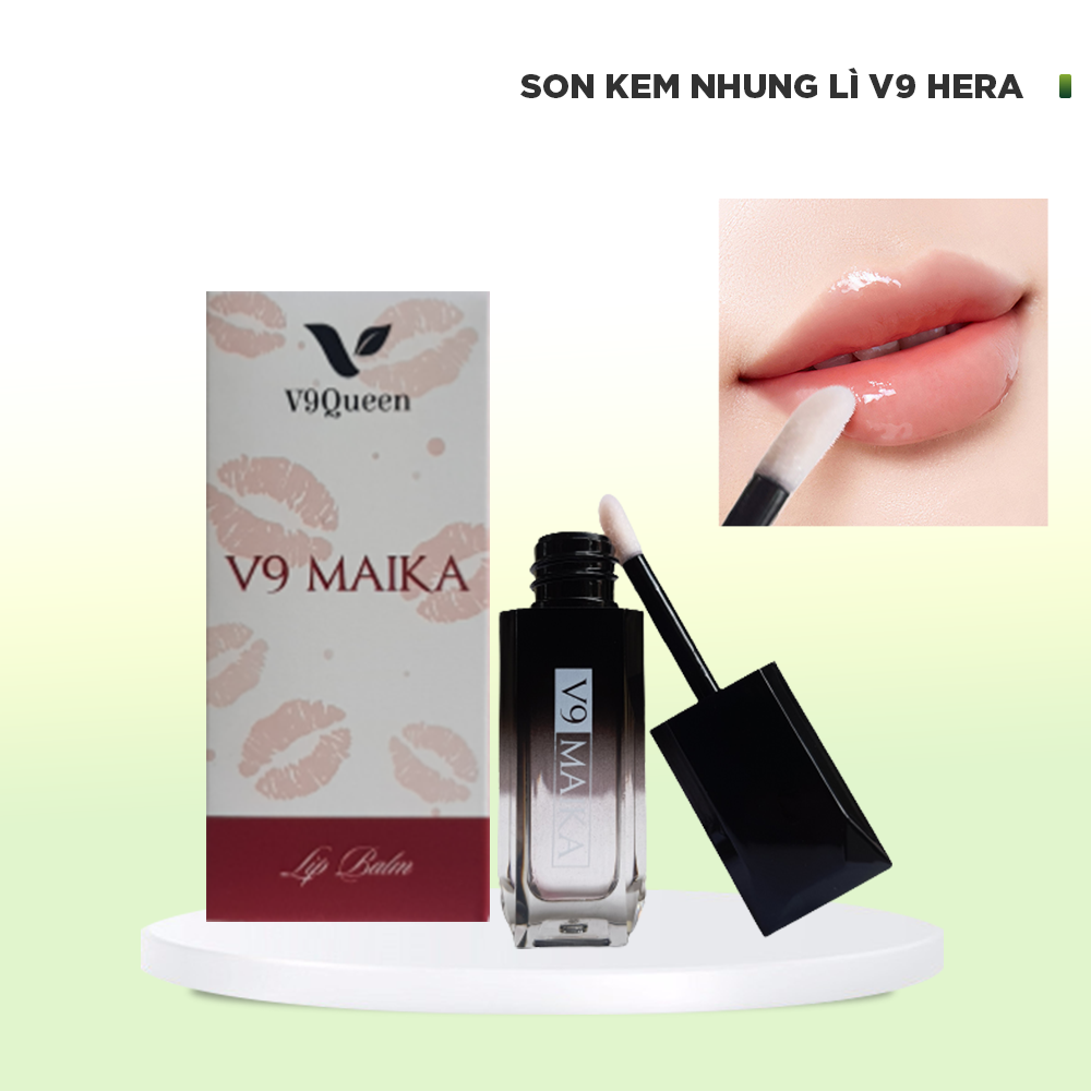 Son Dưỡng Bóng V9Queen Giúp Duy Trì Độ Ẩm Giảm Thâm Cải Thiện Sắc Tố Môi V9 Hera 5ml