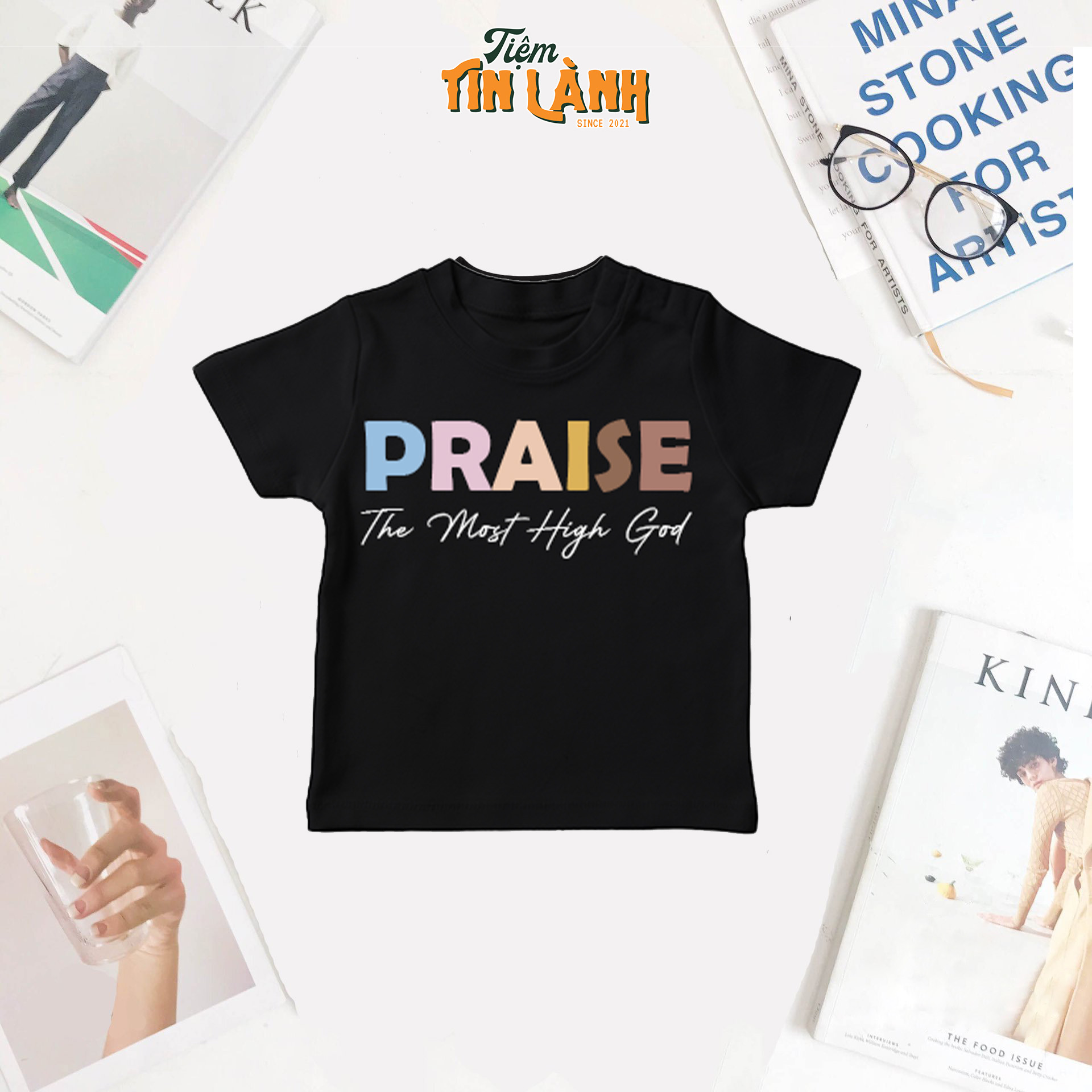 Áo Thun Lời Chúa Cho Bé “LOVE IN GOD FOR KID” / MẪU PRAISE