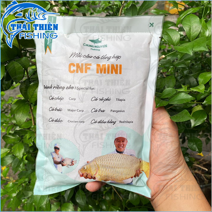 Mồi Câu Cá Tổng Hợp Cám CNF Mini Chung Nguyễn Fishing Gói 300g Dùng Câu Chép, Trôi, Trắm, Phi