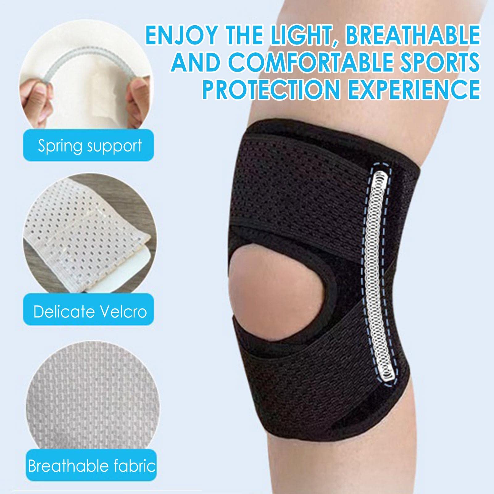 Đai Bảo Vệ Khớp Đầu Gối Seruna Thoáng Mát Hỗ Trợ Co Giãn Dr.Ankle Công Nghệ Nhật Bản Size XL
