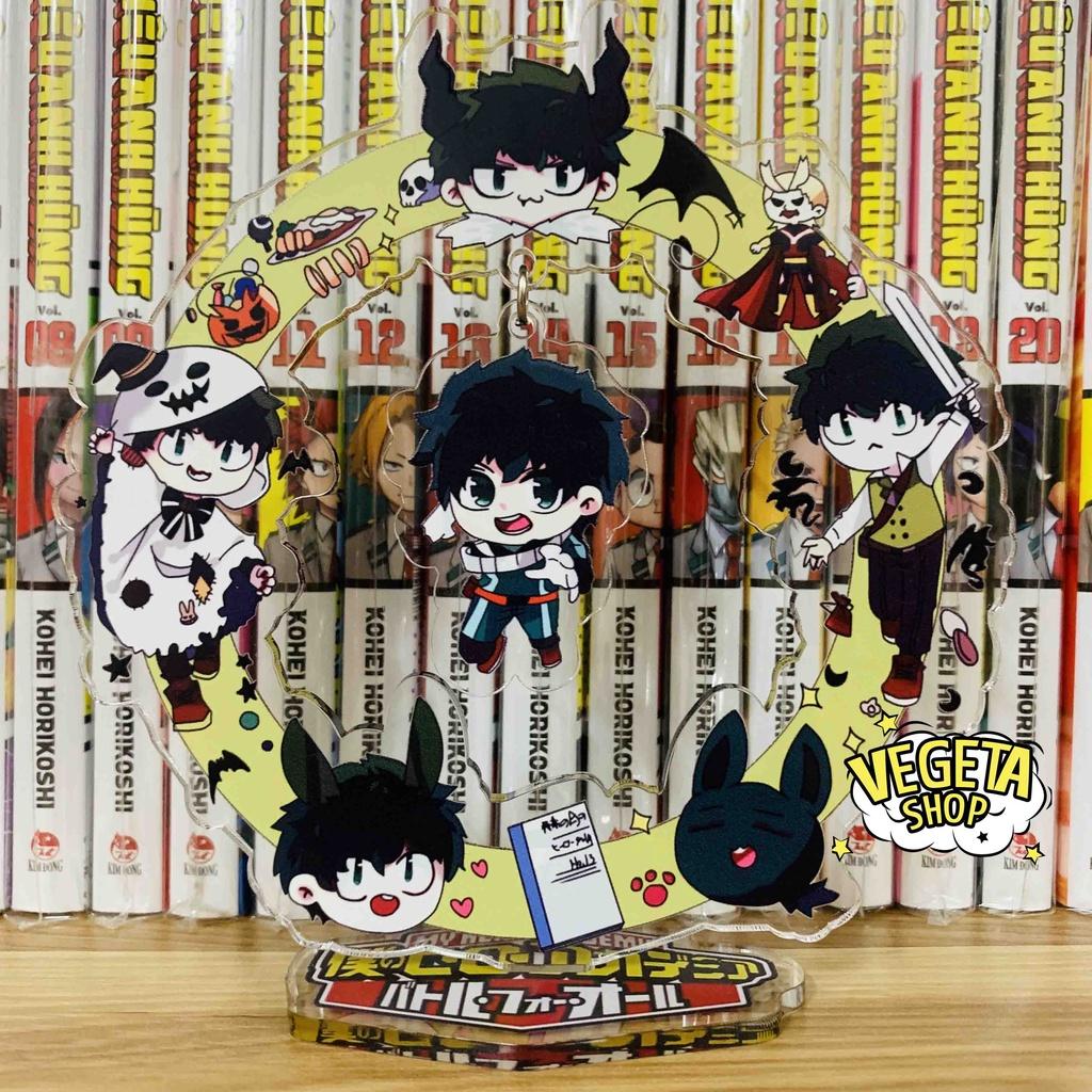 Mô Hình Tượng Standee Acrylic Mica 2 mặt gắp thú - My Hero Academia Học viện siêu anh hùng - Midoriya Bakugo Todoroki