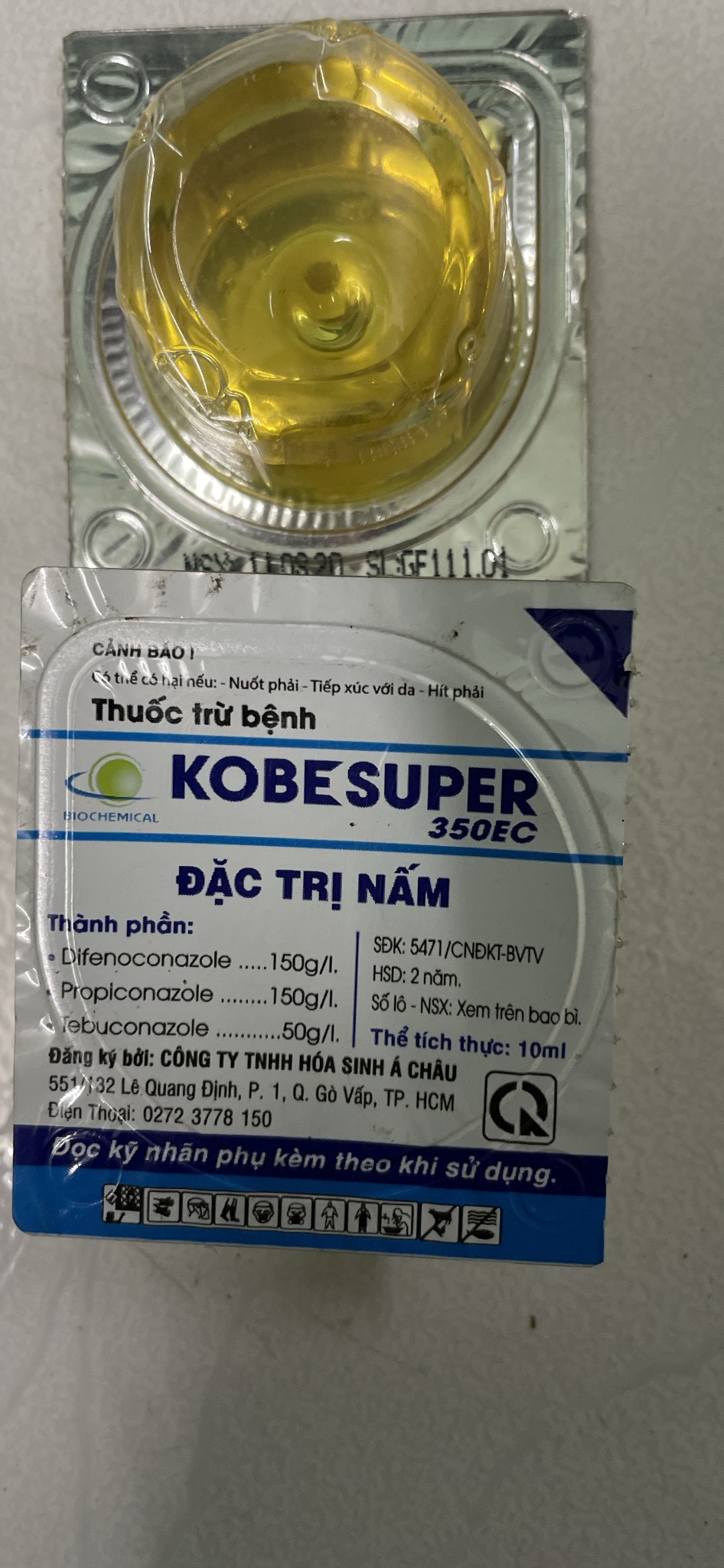 Chuyên trừ thán thư trên cây trồng Kobe super 10ml