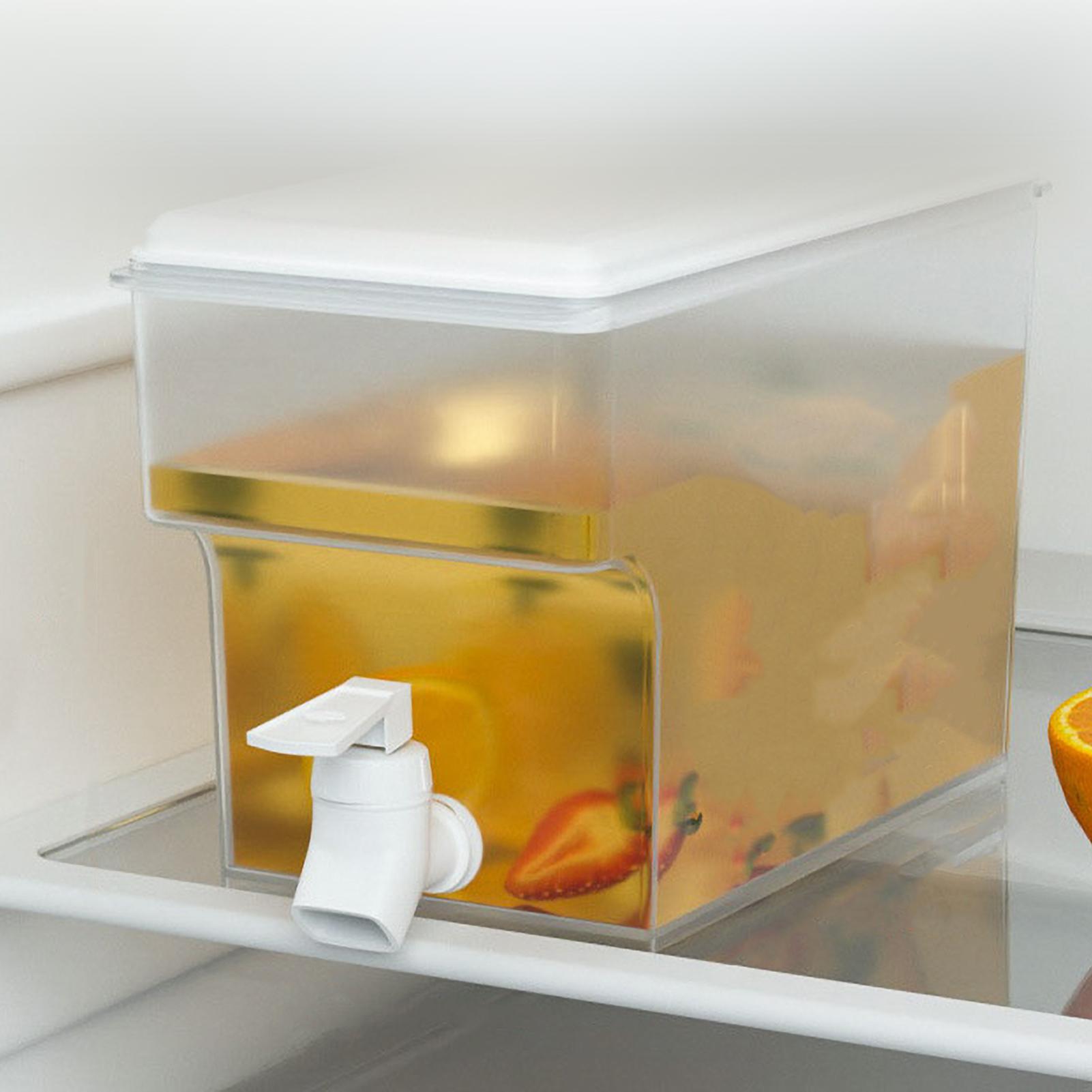 Cold Kettle Water Container Beverage Dispenser with Faucet Refrigerator Iced Cold Kettle Home Cold Drink Dispenser