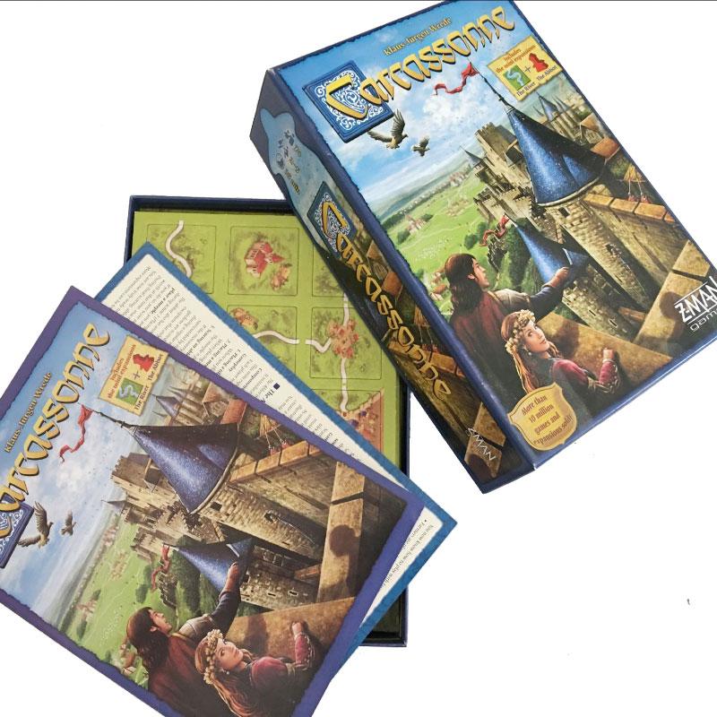 Đồ Chơi Board Game Carcassonne - Vùng Đất Trù Phú Tiếng Anh Bản Chuẩn Chất Lượng Cao