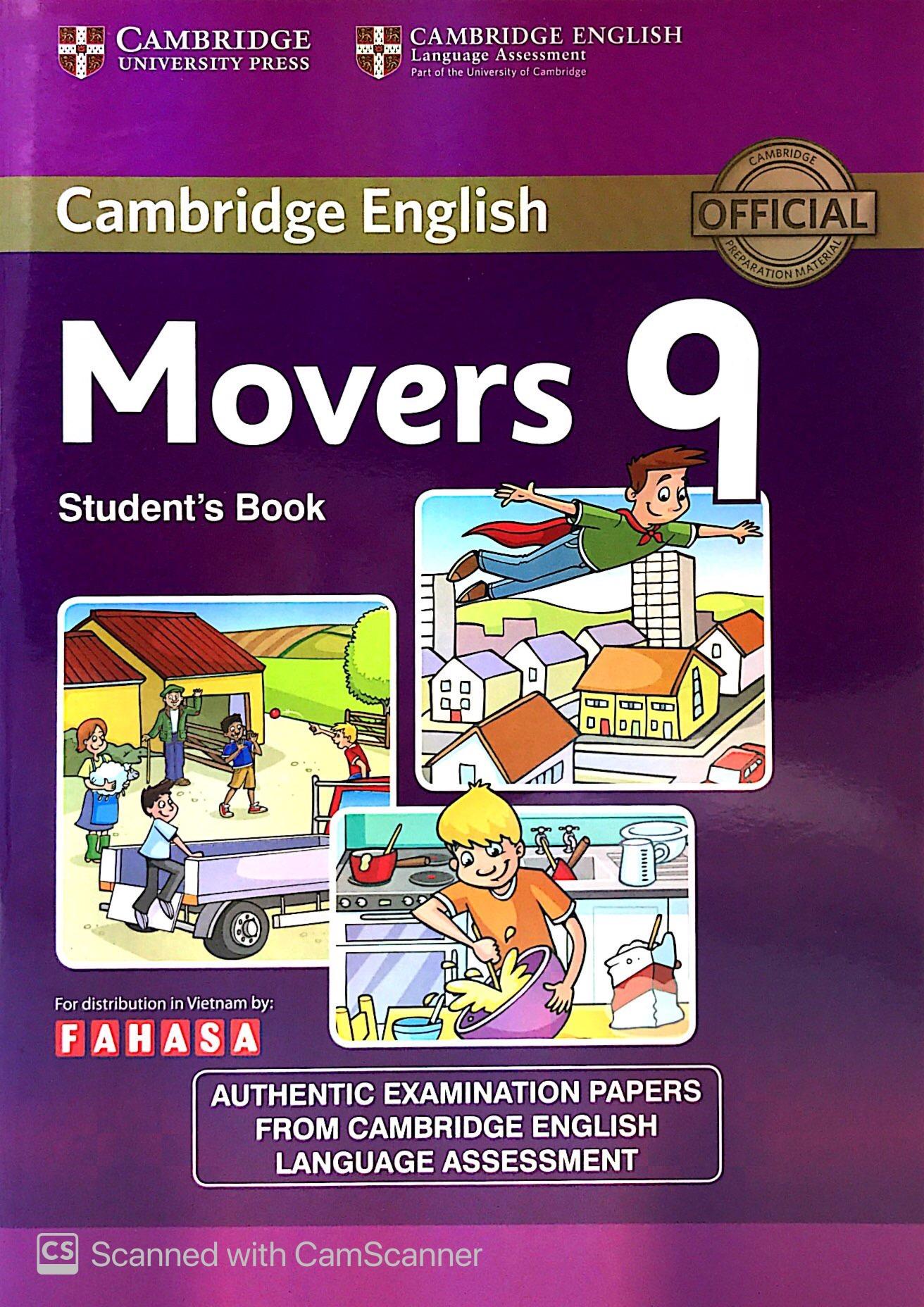 Hình ảnh Cambridge Young Learner English Test Movers 9: Student Book