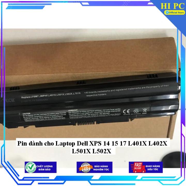 Pin dành cho Laptop Dell XPS 14 15 17 L401X L402X L501X L502X - Hàng Nhập Khẩu