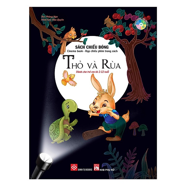 Cuốn sách mang lại những thước phim sống động cho bé: Sách Chiếu Bóng - Cinema Book - Rạp Chiếu Phim Trong Sách - Thỏ Và Rùa