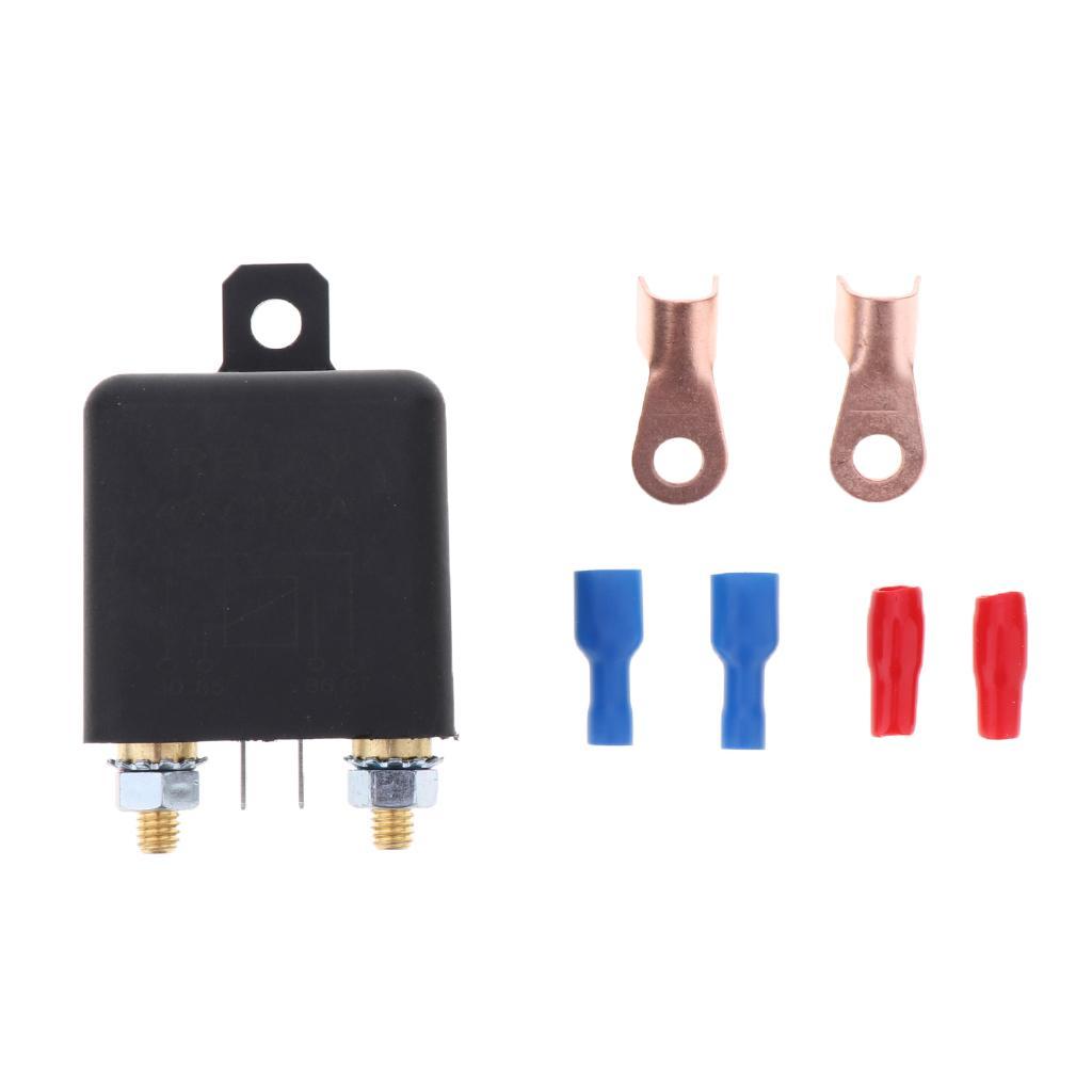 12V 4 Pin Relay Socket Holder Car Switch Starter Automotive Changeover Relay