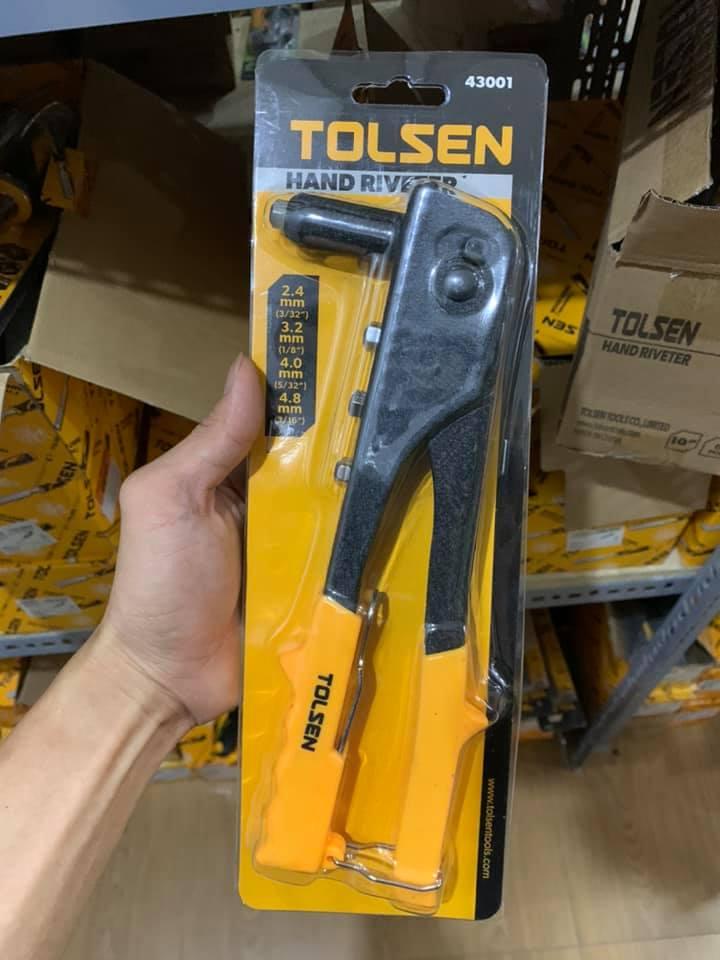 KỀM BẤM RIVE NHÔM 10" TOLSEN 43001 - HÀNG CHÍNH HÃNG