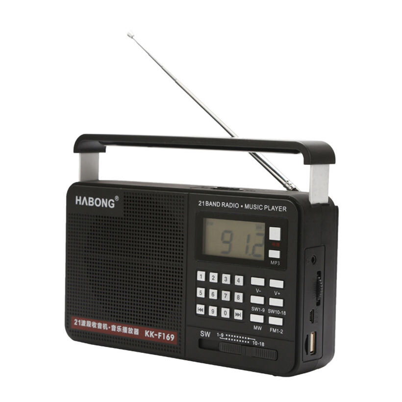 ĐÀI RADIO AM/FM/SW/USB NGHE NHẠC KK-F169 hàng nhập khẩu , chất lượng rất tốt