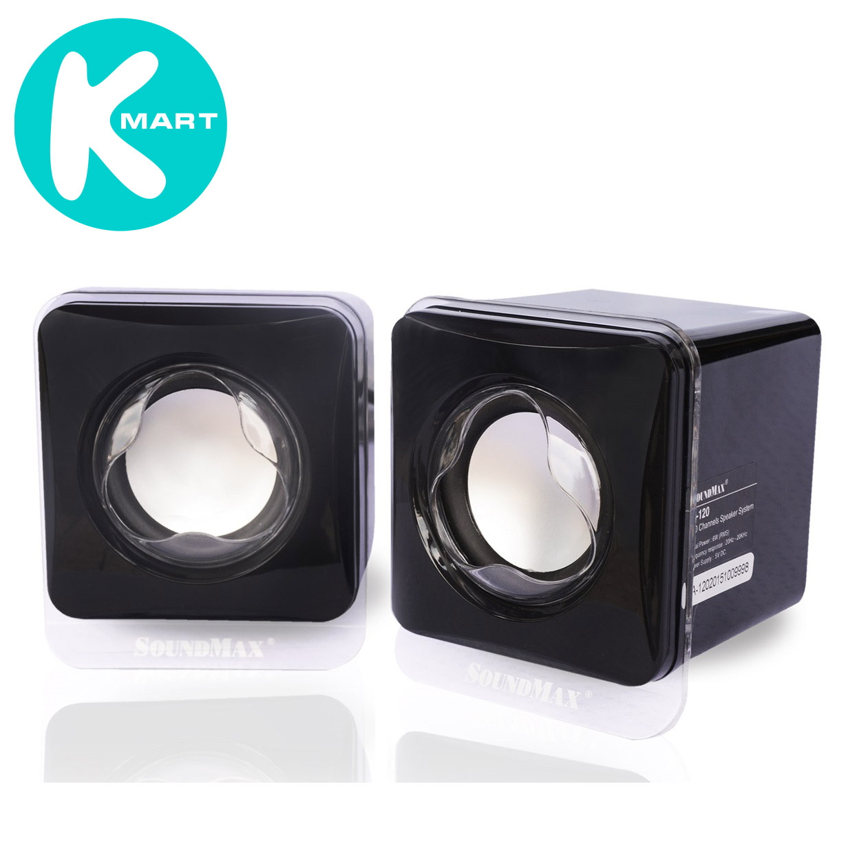 Loa Vi Tính SoundMax A-120 2.0 6W - Hàng Chính Hãng