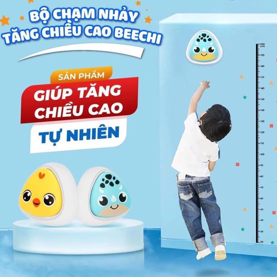 Bộ Đếm Nhảy Cao - Đồ Chơi Vận Động Chạm Nhảy Tăng Chiều Cao Cho Bé, Đếm Số Giọng Nói Phát Sáng