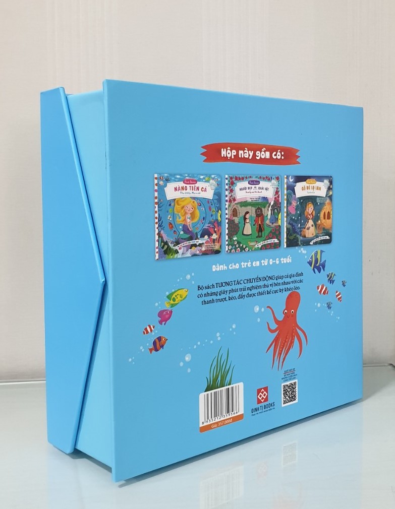 SÁCH TƯƠNG TÁC CHUYỂN ĐỘNG - THẾ GIỚI CỔ TÍCH