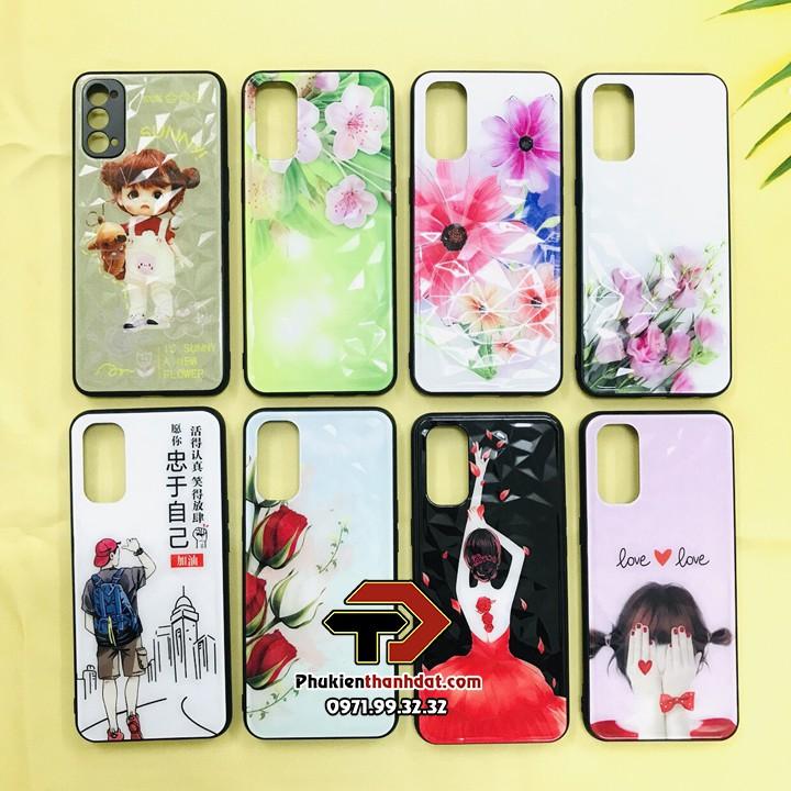 Ốp lưng 3D in hình dành cho OPPO Reno4 viền TPU dẻo