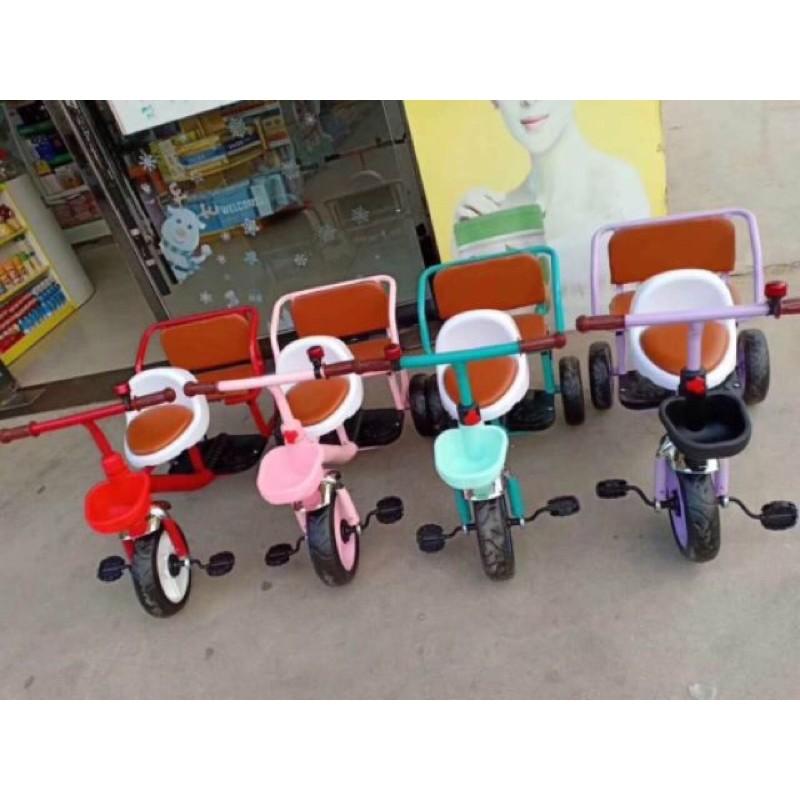 Xe đạp xích lô cho bé mẫu mới 2020