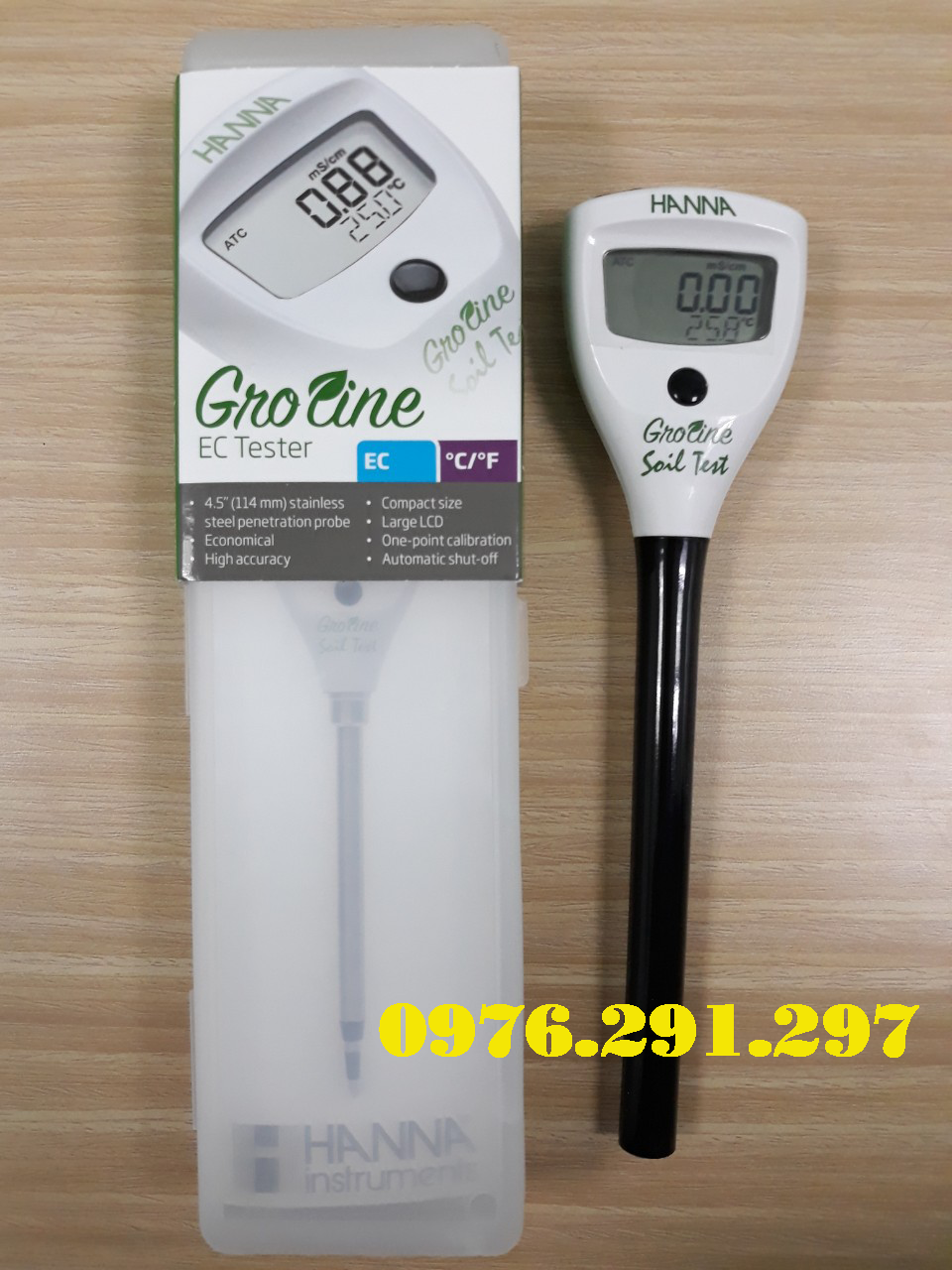 Bút đo EC trong đất - Bút đo dinh dưỡng đất HI98331 Hanna