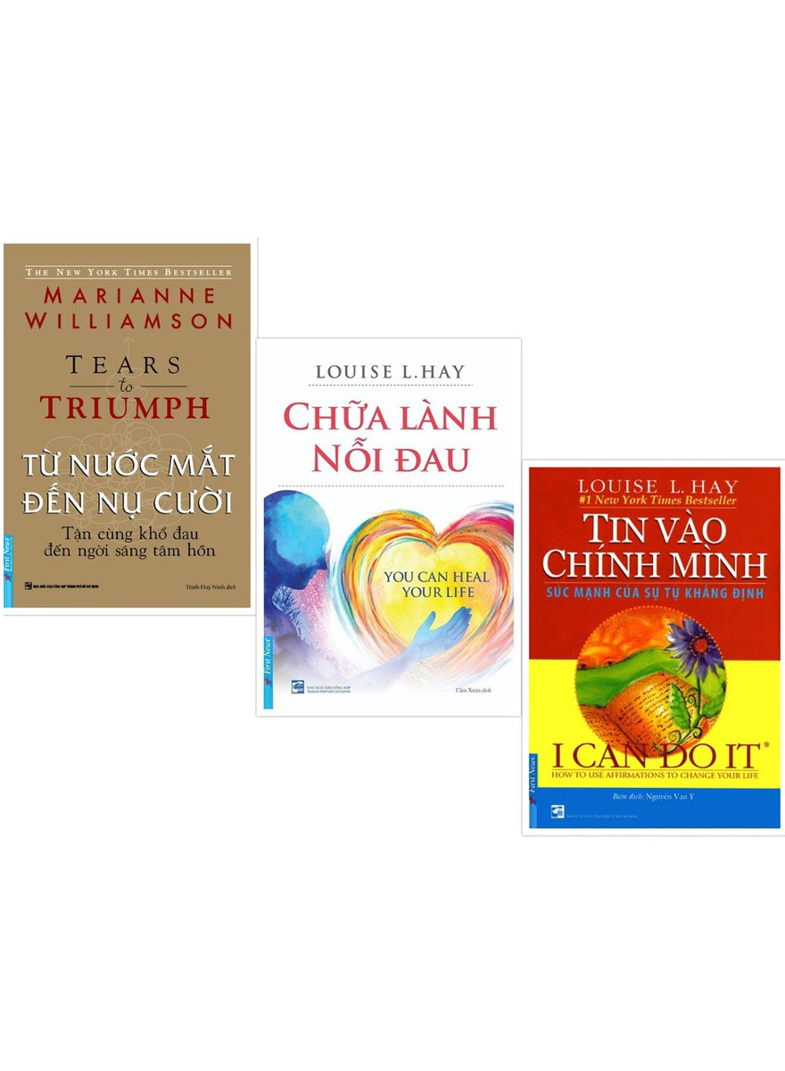 Combo Từ Nước Mắt Đến Nụ Cười + Chữa Lành Nỗi Đau + I Can Do It - Tin Vào Chính Mình  _FN