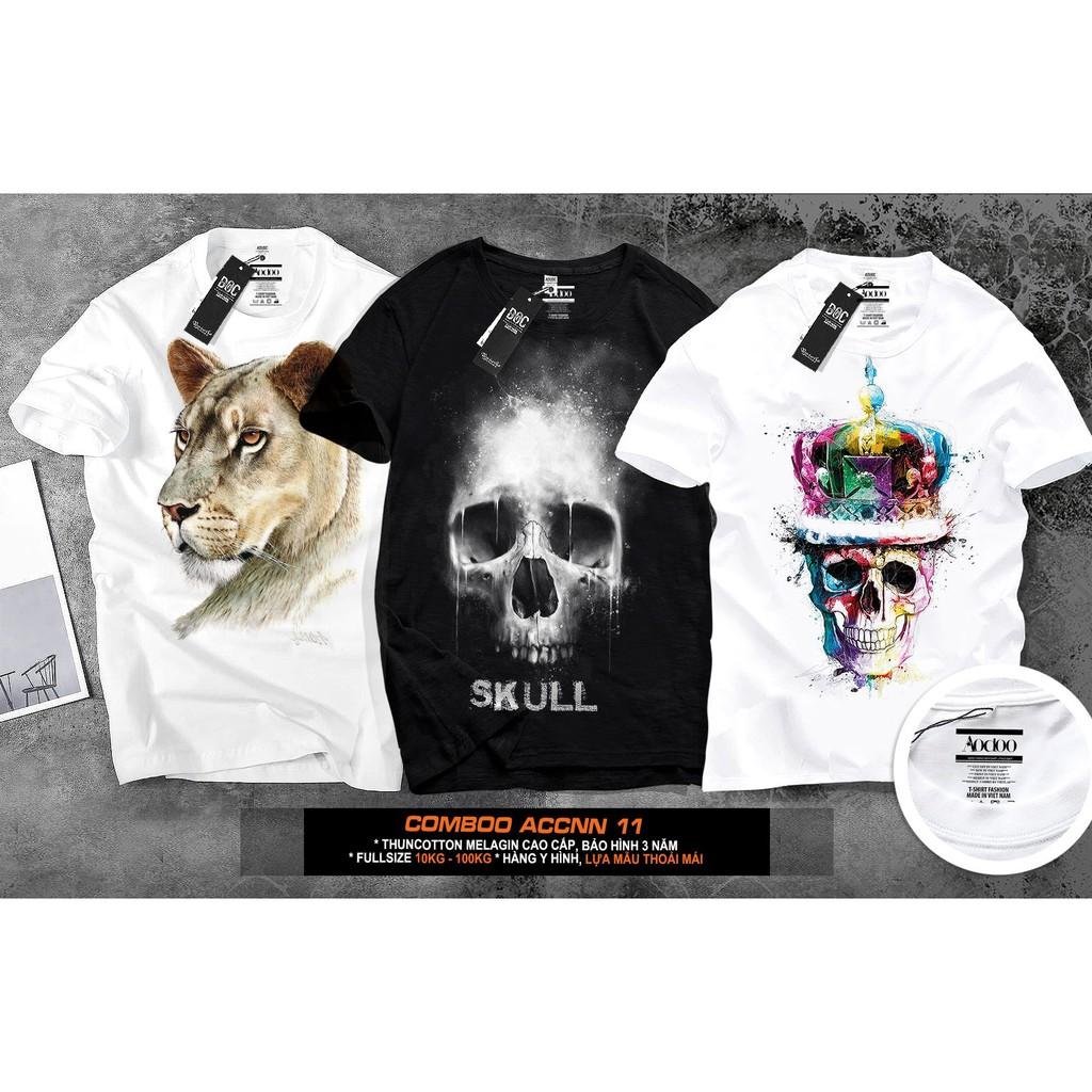 SALE SỐC CHỈ 99k/3Áo - Áo thun nam - Áo thun nữ - Áo bigsize -