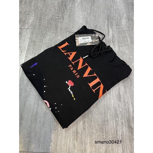 Áo nỉ Hoodie nam nữ LANVIN vẩy sơn siêu hot, kèm video ảnh thật