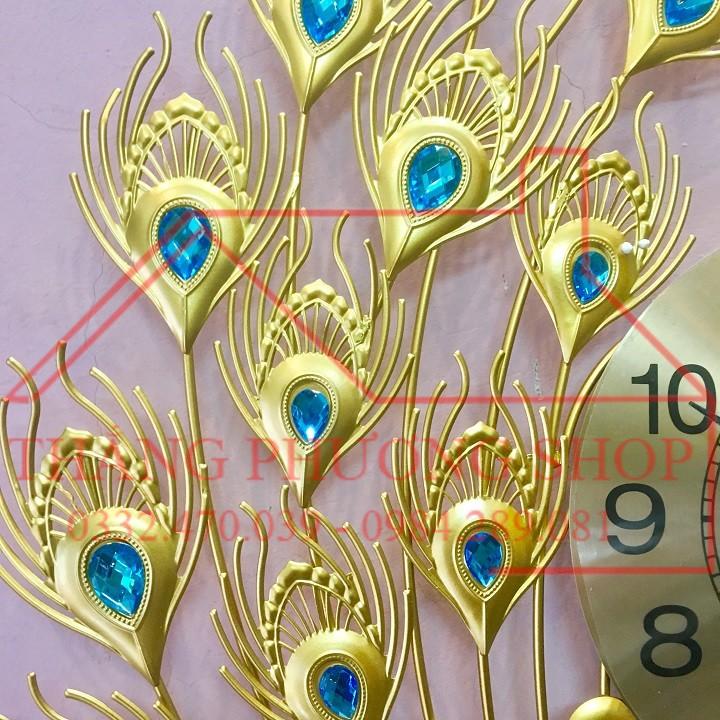 Đồng Hồ Trang Trí Chim Công Uyên Ương TP-029Y