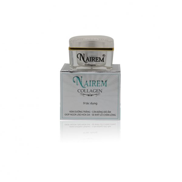 Kem Nairem 9 tác dụng dưỡng trắng giảm nhờn lão hóa da khít lỗ chân lông 15g