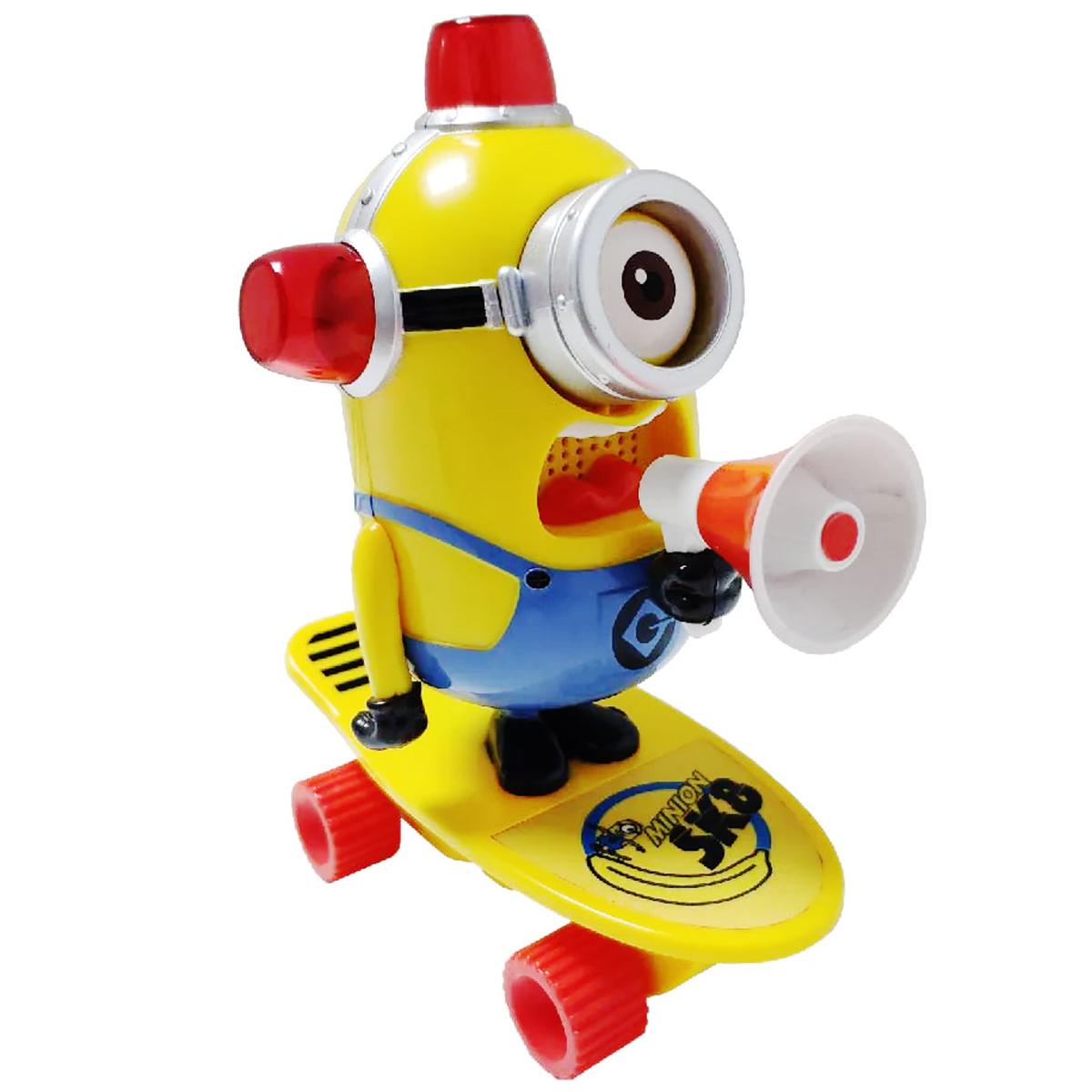 Đồ Chơi Mô Hình Minions Trượt Ván Có Đèn, Âm Thanh Và Chạy Trớn - yolopark FW038