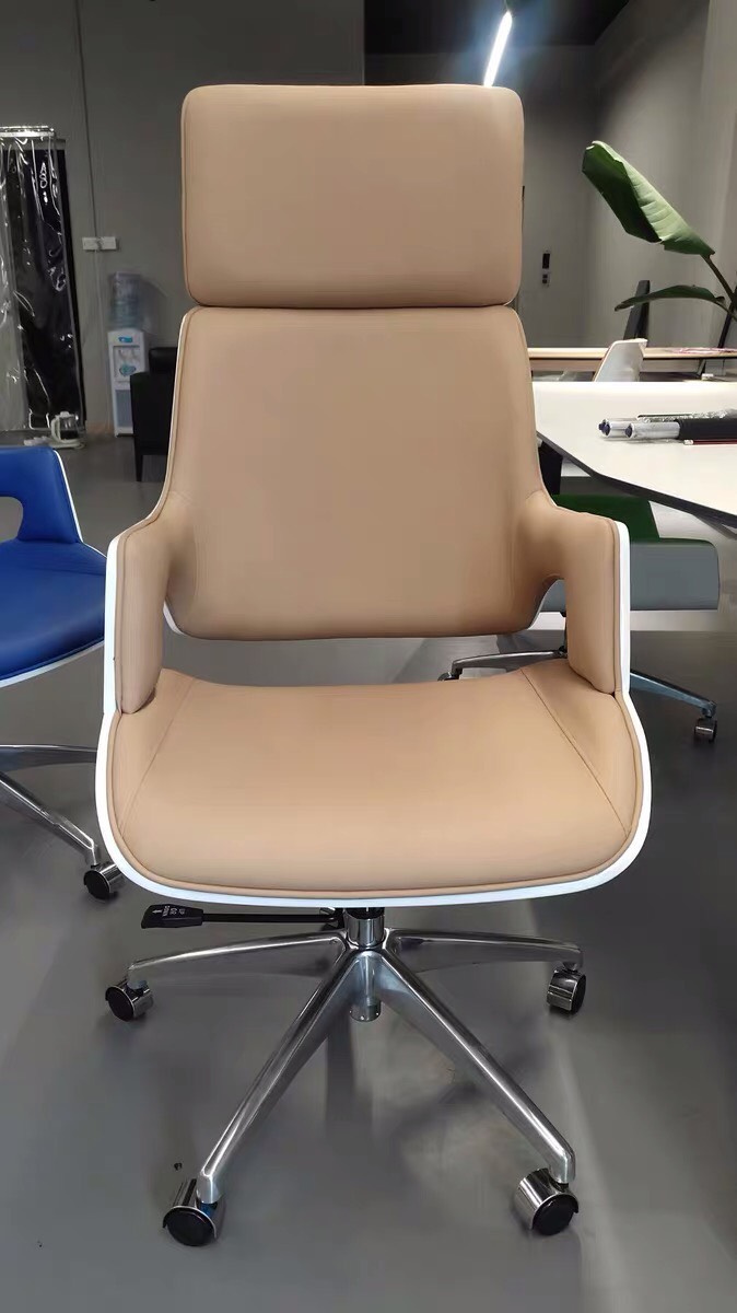 Ghế Giám Đốc Lưng Cao Có Tựa Đầu Ngả Lưng Thư Giãn, Ghế Boss Lưng Gỗ Nệm Da Cao Cấp, Ghế Xoay Văn Phòng Ngả Lưng Nhẹ Nhàng Nâng Hạ Chiều Cao Dành Cho Lãnh Đạo