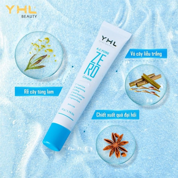 Kem dưỡng ZERO YHL Hàn Quốc 30ml giúp làm trắng da giảm vết nám đồi mồi trên da