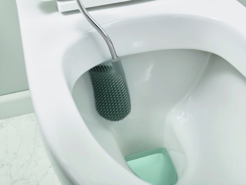 Combo bộ 2 cọ Toilet Silicon thông minh Joseph Joseph 000023 - Xám/Trắng