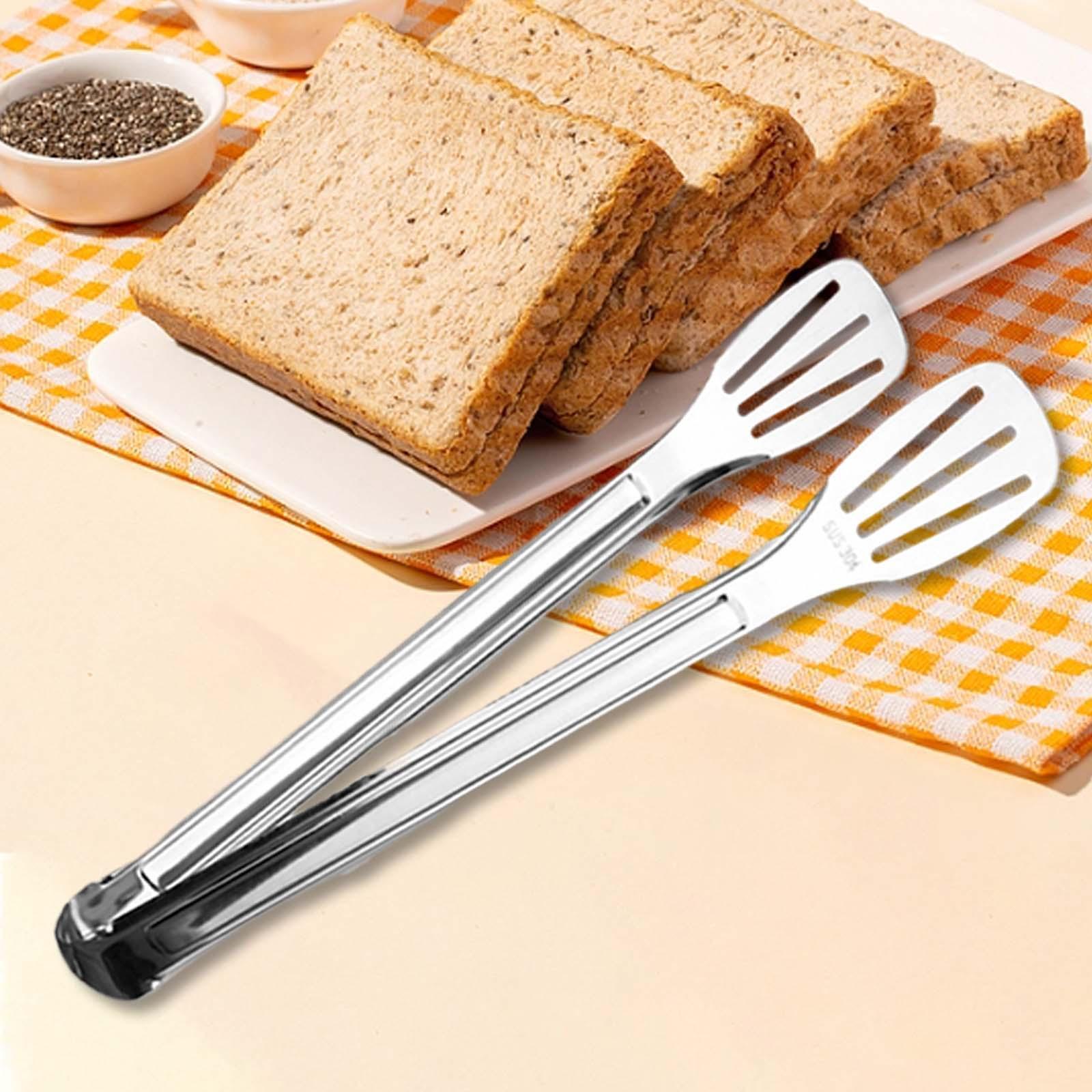 Kitchen Tongs, Salad Buffet Tongs, Multifunctional Salad Tongs, Cake Tongs for Cooking Baking