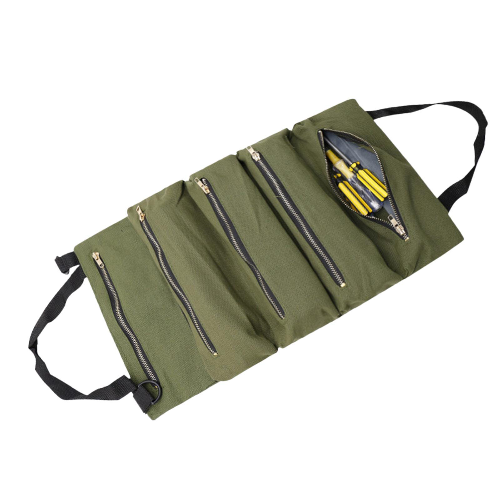 Roll up Tool Bag Wrench Organizer Tool Organizers Wrench Tools Pouch for Carpenter
