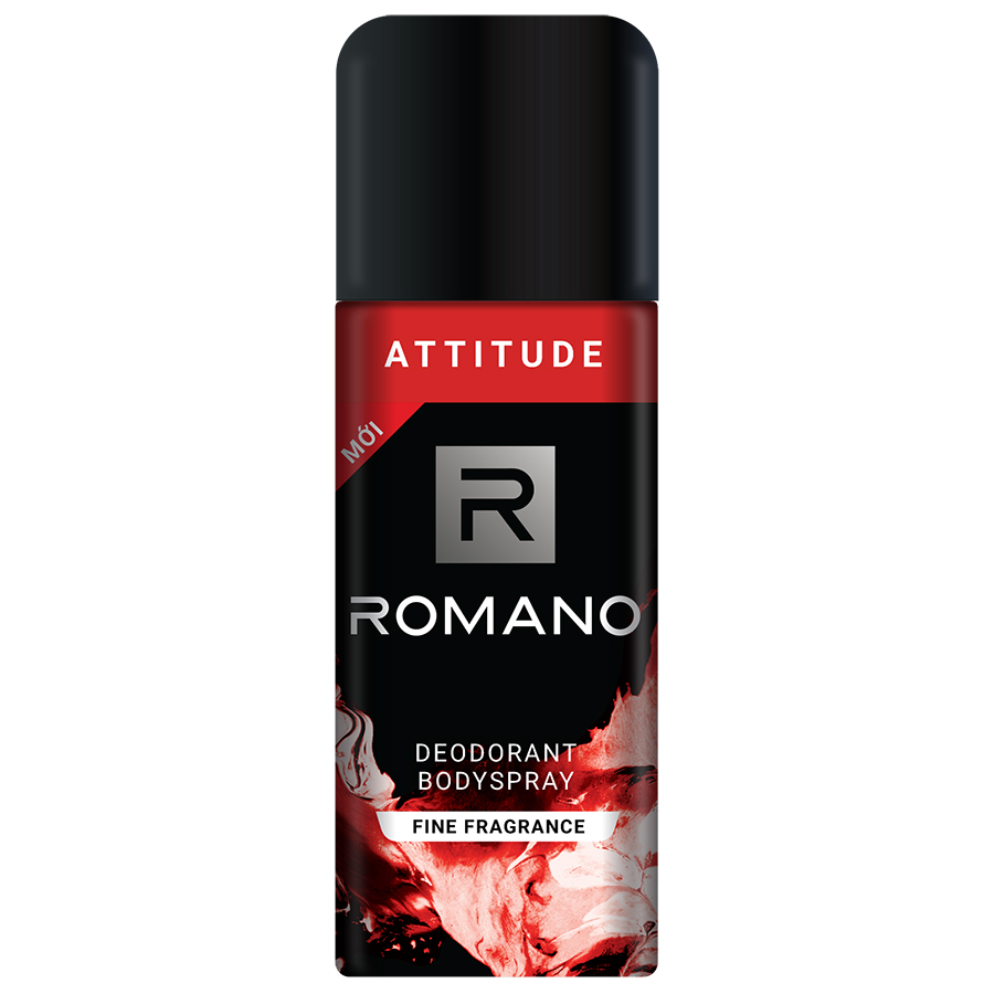 Xịt Khử Mùi Toàn Thân Cho Nam Romano Attitude