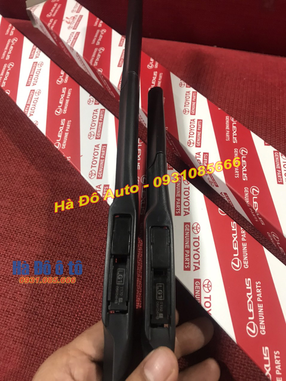 Chổi gạt mưa hilux 2019 2020 2021 2022 2023 - Bộ 2 chổi gạt mưa trước toyota hilux 2019/2023