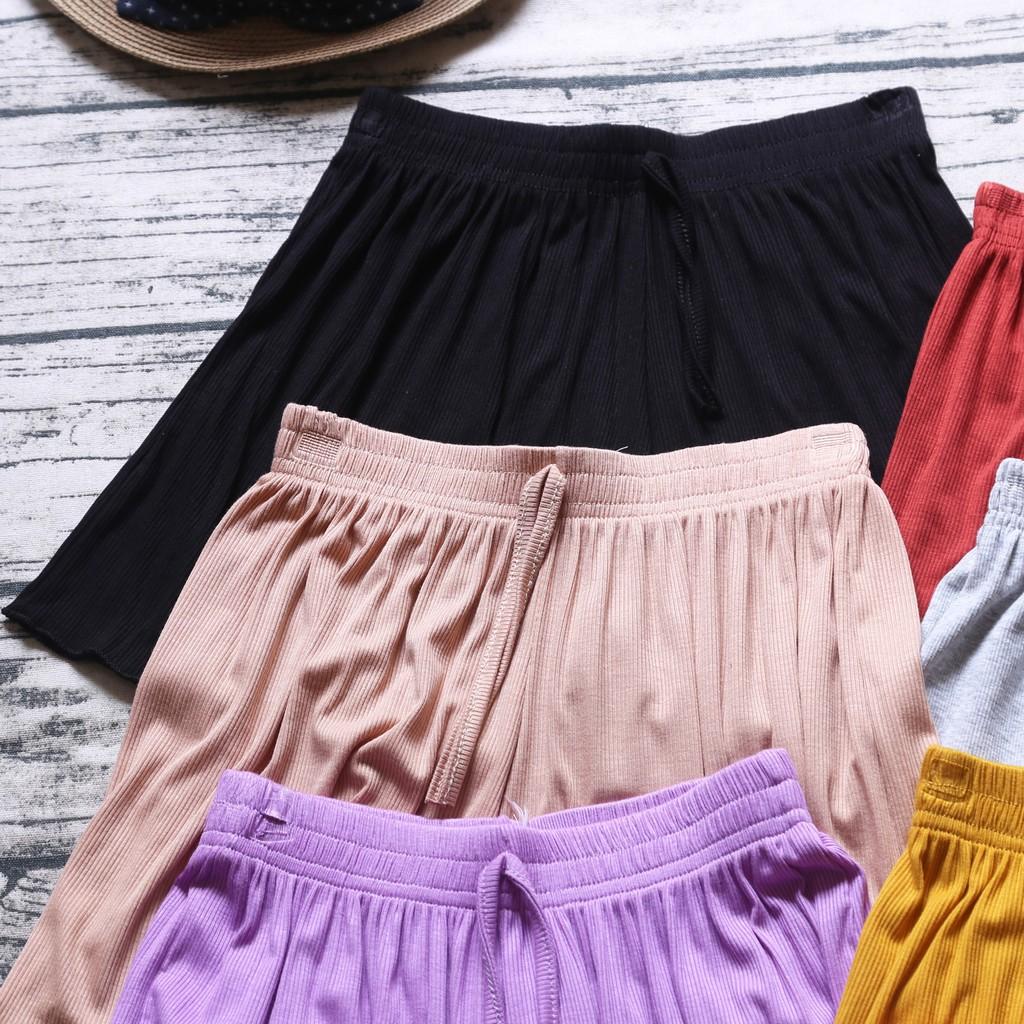 QUẦN SHORT THUN DÁNG VÁY