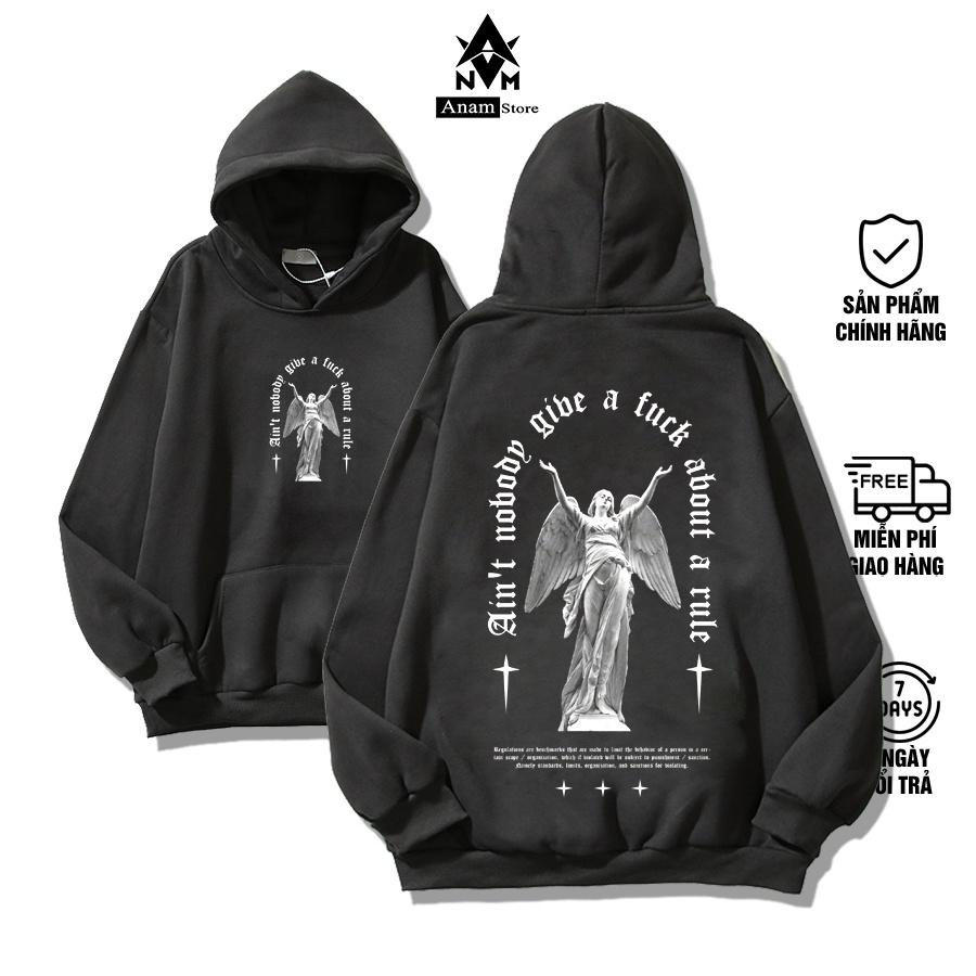 ÁO HOODIE FORM RỘNG NAM NỮ ANGEL 2